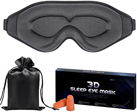 Cozinhas máscara ocular para dormir, máscara de sono para homens, mulheres, máscara de olho ajustável para extensões