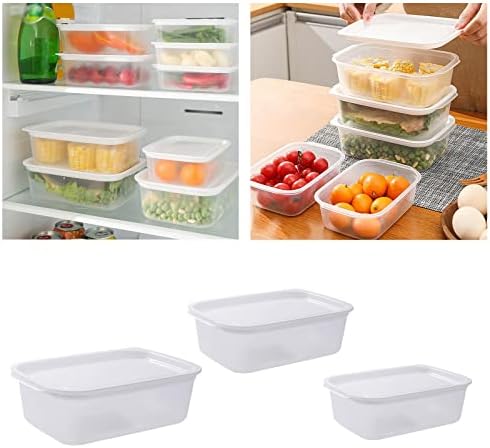 Caixa de armazenamento da geladeira pode ser um microondas transparente fresco caixa de armazenamento caixa de armazenamento de cozinha jarra fruta e triagem de alimentos vegetais e armazenamento