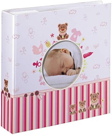 Álbum de fotos de bebê Hama, Pink, 22, 5 x 22, 5 cm