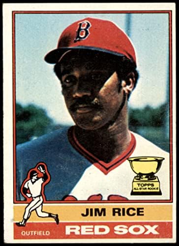 1976 Topps # 340 Jim Rice Boston Red Sox VG/EX Red Sox