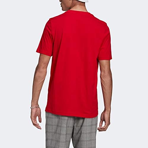 T-shirt de trevo masculino da adidas Originals