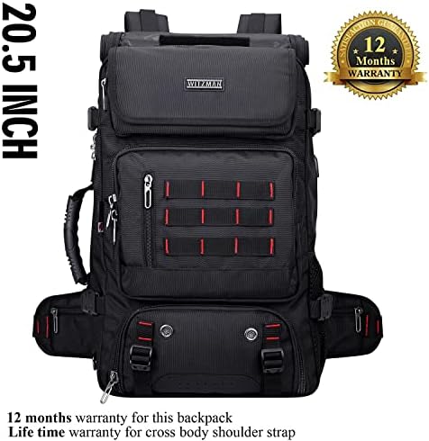 Witzman Travel Laptop Mackpack For Men Women Airline Aputou Aprovou Backpack Nylon Carry On Luggage Bag