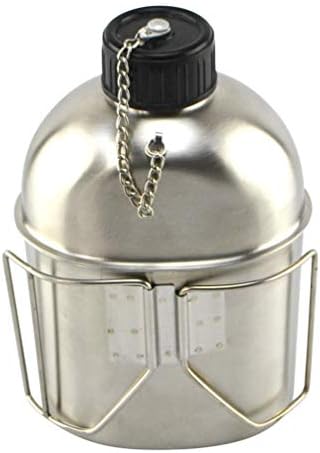 Besportble Camping Kettle Kettle Stainless Acela Canteen Cuple