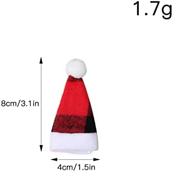 Blmiede Trendy Fashion Mini chapéu de natal de chapéu de chapéu de rack Acessórios de móveis de rack