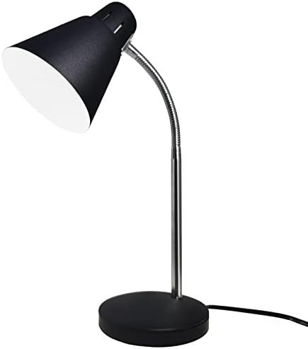 Lâmpada de mesa de metal hdtime, lâmpada de mesa para os olhos, 360 ° Lâmpadas de Estudo de Gobes flexíveis para o quarto