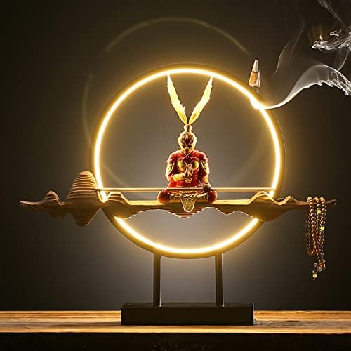 Fayang Monkey King Bongue com luz de anel LED, história folclórica de Sun Wukong do romance Journey to the West, para decoração de
