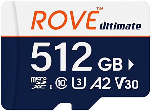 CAM ROVE R3 DASH | Kit de Wardwire | 512 GB de cartão SD