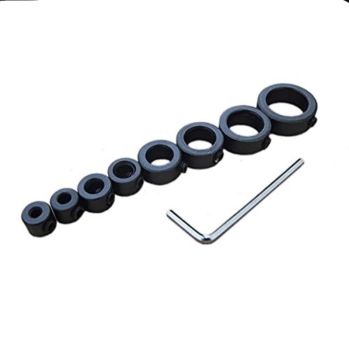 1PCS Limite de perfuração Cola de colar de anel de 3 mm Manga de eixo interno de diâmetro para exercícios de aço