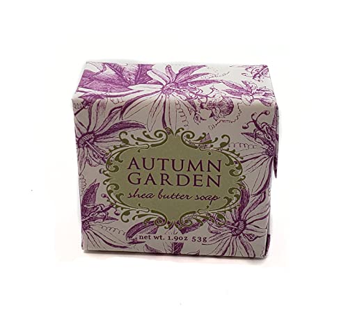 Greenwich Bay Trading Autumn Collection Pacote: Autumn Garden - Bloco de sabão embrulhado em 2oz + loção de manteiga de karité