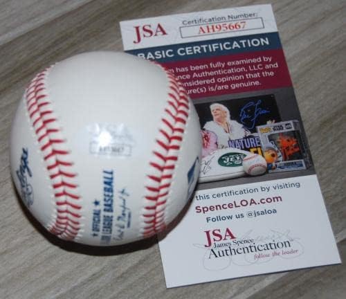 Matt McLain assinou o Top Prospect OML Baseball JSA CoA AH95667 - Bolalls autografados