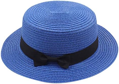 Chapéu de palha de palha largo feminino Capinho de praia Soldana de palha de verão chapéu de sol feminino Viseira ao ar livre Caps de beisebol ao ar livre