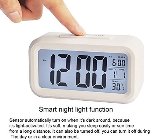 TXY LED Digital Clock Digital Clock Backlight Snooze Mudo calendário Desktop Electronic Bcaklight Table Relógio Relógio de Desktop