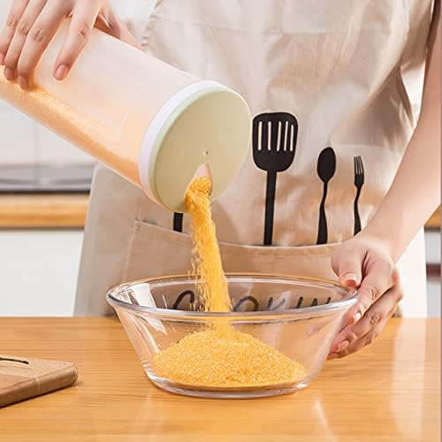 2pcs clear plástico espaguete de macarrão armazenamento de contêineres com tampa à prova de vazamento Alto de cozinha de cozinha