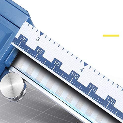 Guangming - pinça digital eletrônica, 0 8 polegada de aço inoxidável pinça vernier com conversão de polegadas/métricas, ferramenta de medição de pinça de micrômetro eletrônico para diâmetro interno da profundidade de largura de comprimento, 0,5 kg