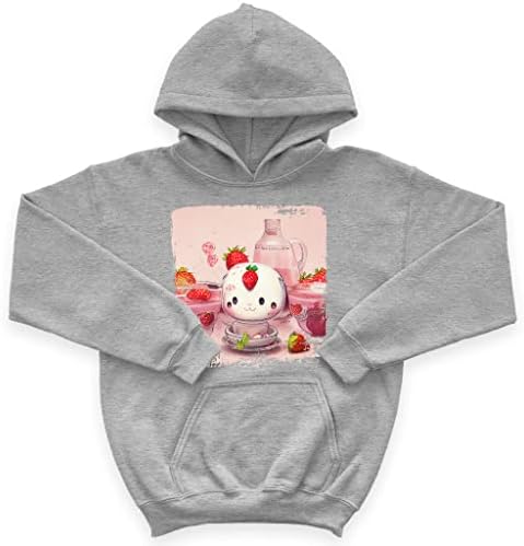 Hoodie de lã de esponja de Berry Kids - Hoodie colorido para crianças - capuz exclusivo para crianças