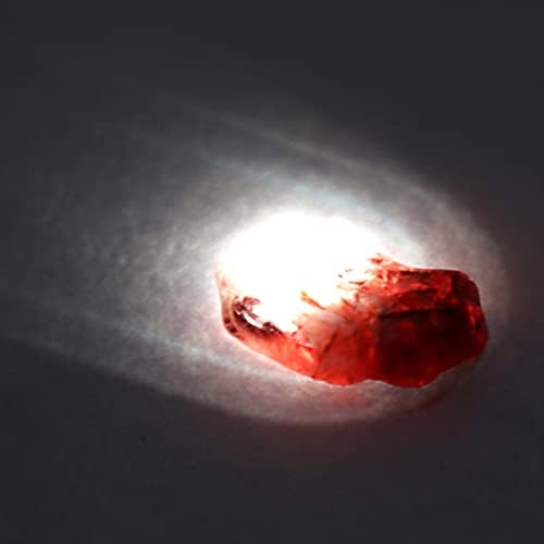 Spinel bruto bruto de vermelho natural 1,45 ct ct cristal da Birmânia