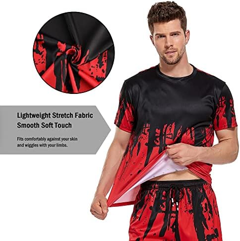 Camisetas gráficas masculinas de Cenconel Men Wicking Wicking Wicking Wicking Athletic Running Gym Casual Tee camisetas