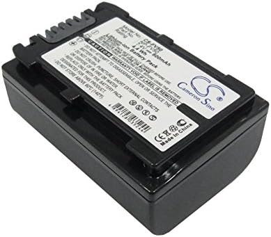 Bateria de substituição para DCR-DVD403, DCR-DVD505, DCR-HC23E, DCR-HC27, DCR-HC41, DCR-SR190E, DCR-SX31E, NEX-VG20EH, DCRSX85S,
