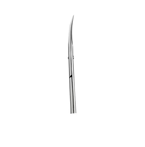 Staleks Pro Scissors de cutículas canhotos, lâmina de 18 mm / 0,7 polegadas, especialista 11, afiada à mão, fabricada na Europa,