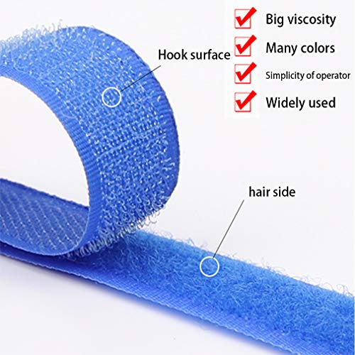 Costure o gancho e a fita de fita de fita adesiva Fita de tecido de nylon com não adesivo para fitas de fita de fita intertravada de