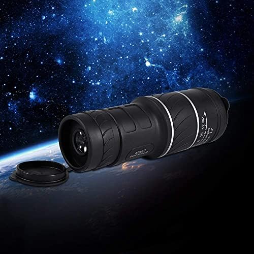 40 x 60 HD Tamanho do bolso Monocular, Visão noturna de filme verde monocular para caçar assistindo acampamento ao ar livre