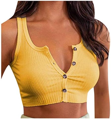 Camisetas de moletons com gorro relaxados da tripulação da tripulação da moda para mulheres sem mangas de verão sem mangas