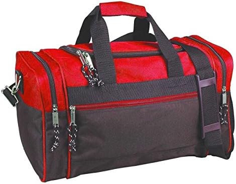 Proporcionário de duffel em branco de 17 Bolsa de mochila, academia, viagens, bolsa de acessórios de ginástica
