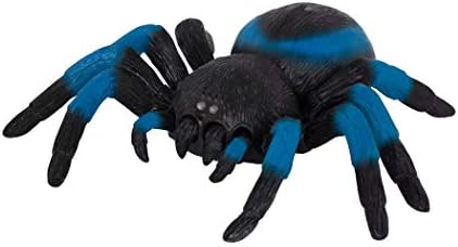 Terra por Battat-Tarântula azul-Spider de controle remoto infravermelho com olhos leves-brinquedos de animais eletrônicos