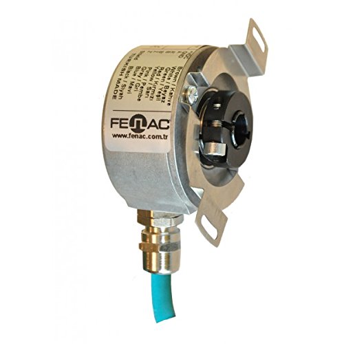 FENAC FNC 50H 12630V5000-R2 Codificador incremental de 50 mm diâmetro do corpo, através do eixo oco 12 mm, 6 canal, 5-30V
