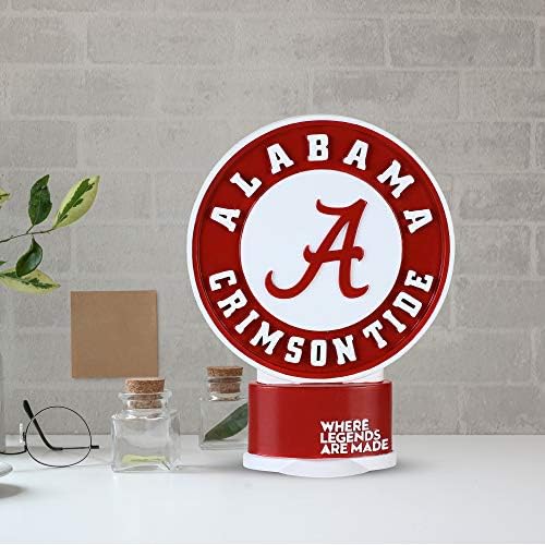 College Bronze Alabama Alabama Tide Acessórios para a mesa da mesa para decoração de casa