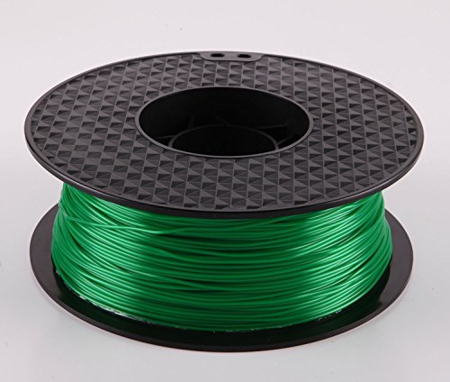 Filamento 3d PLA 1kg 1,75 mm Filamento de impressora 3d 330m Comprimento de grama verde cor