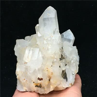 1,45 lb cluster claro de quartzo natura