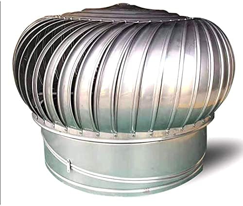 Capuz de chaminé rotativo da Qulaco, tampa da tampa da chaminé de aço inoxidável, giratória de tampa de tampa da chaminé anti-down-chimney, simples de ajustar, 100 mm