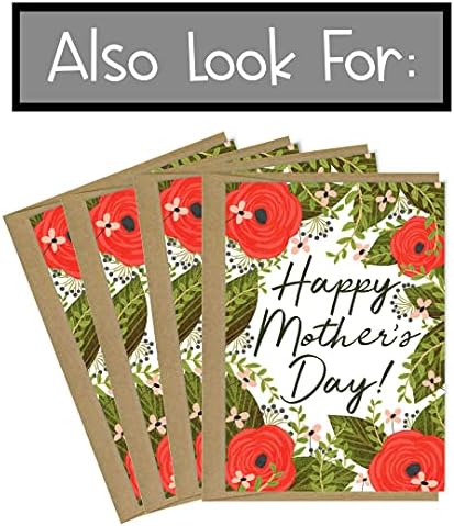 Pequenas expressões - cartões do dia dos pais para pais, vovôs, tios e amigos com envelopes | 4 pacote | Color interior