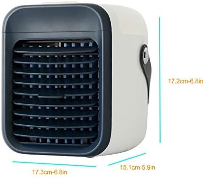 XUNION Mini Air Cooltop Desktop Tipo-C Pequeno ar condicionado Domoritório doméstico Fan ao ar livre ib1