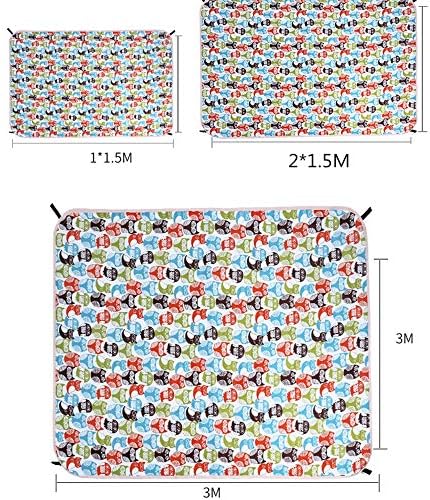 Teerwere dobrável acampamento tapete de piquenique piquening pano oxford manta de cobertor ao ar livre isolado impermeável