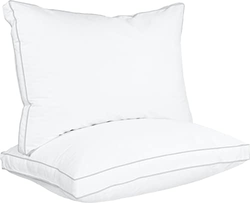 Utopia Bedding Bashols para dormir tamanho King, conjunto de 2, qualidade do hotel refrescante, travesseiro reforçado para