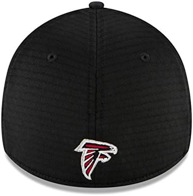 New Era Men's Black New Orleans Saints 2020 NFL Summer Sideline Oficial 39º Hat de Flex