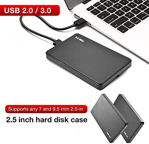 N/A 2,5 '' SATA portátil Externa HDD Docking Station Fechamento HDD Caixa de disco de gabinete duro Caixa de disco de disco rígido