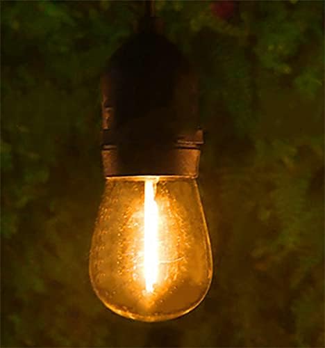 E26 S14 Edison lâmpada LED 1W Chavela vintage Lâmpada âmbar LED BULBA FILAM