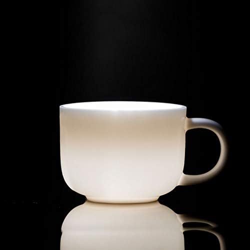 Caneca de café canecas de canecas de canecas de porcelana xícaras de cappuccino e pires com colheres de café expresso 5 onças de