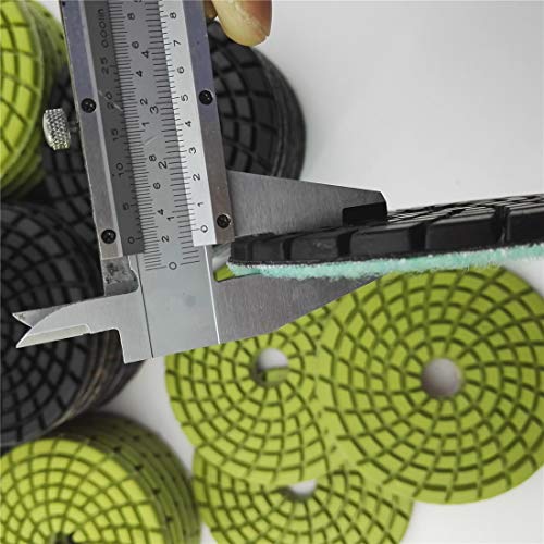 Almofada de polimento da roda de moagem de diamante shdiatool para concreto de 4-1/2 polegadas DISC 4 polegadas disco