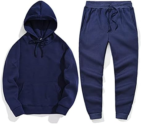 BMISEGM Slim Fit Fits For Men Men Autumn e Winter Conjunto de lazer Solid Sold Zipper Sweater Sports Sports Suit