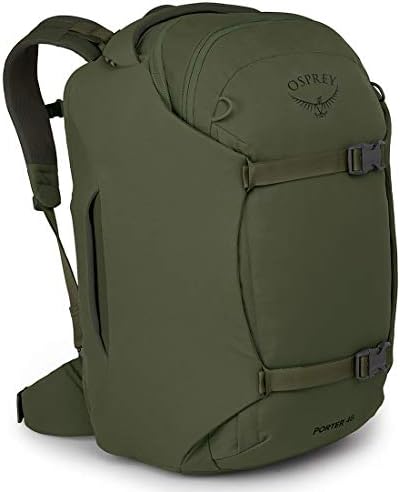 Ofrey Porter 46 Mochila de viagem + conjunto de cubos de embalagem, haybale verde, tamanho único