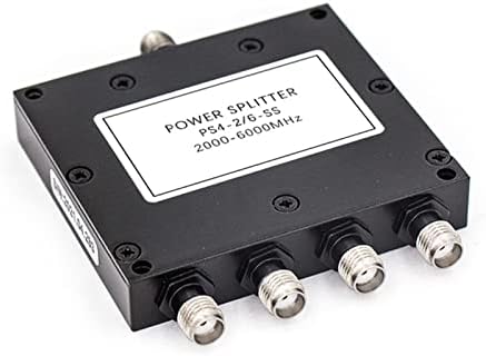 SMA RF MicroStrip Power Divisher Um ponto Quatro sinalizadores de sinal de alta frequência 2-6g Combinente de potência