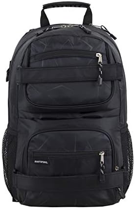 Mochila de skatista multi -compartimento Eastsport com tiras acolchoadas de alta densidade