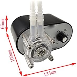 SDGH POMO BOMBA PERISTÁLICA BOMBA TAXA DE FLUXO AJUSTÁVEL 114-500ml/min com bomba submersível adaptadora