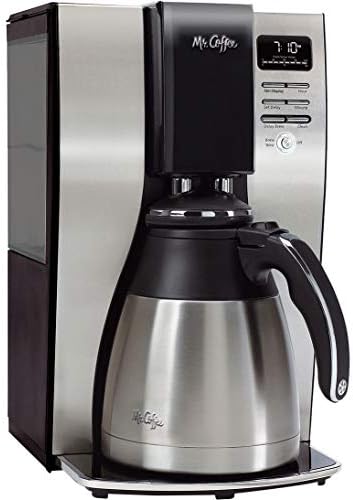 Sr. Café Café, Máquina de Café Programável com Pausa automática, 10 xícaras, aço inoxidável