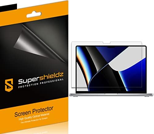 Protetor de tela anti-Glare SuperShieldz projetado para o novo MacBook Pro 16 polegadas [M2 Pro / M2 Max / M1 Pro / M1 Max]