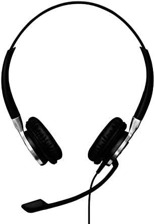 Sennheiser SC 665 - fone de ouvido comercial dupla face | Para um telefone celular e conexão de tablet | com som HD e microfone
